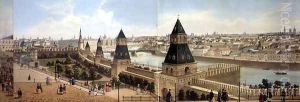 The Foundling Hospital and Zamoskvoreche from the Kremlin