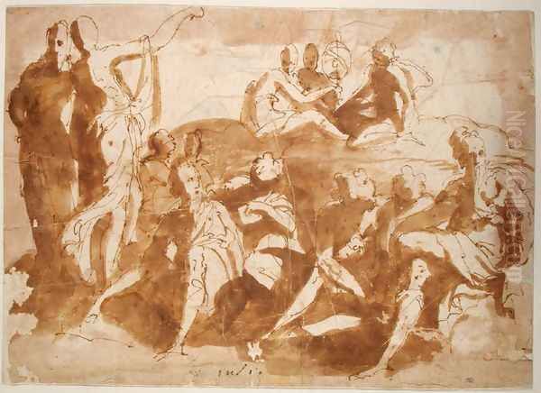 Figures for a Heavenly Landscape - view 1