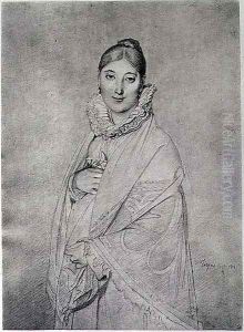 Portrait of a Woman by Jean Auguste Dominique Ingres