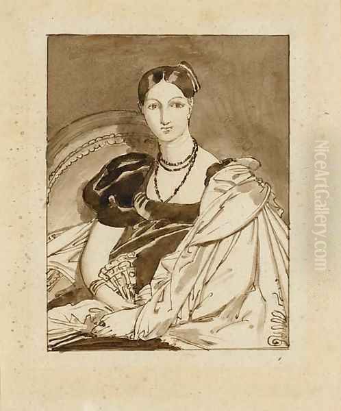 Portrait de Madame Duvaucey de Nittis en buste - view 1