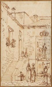 A Village Scene