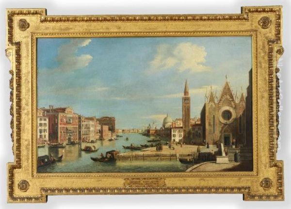 The Grand Canal, Looking East From The Carita Towards Thebacino - view 1