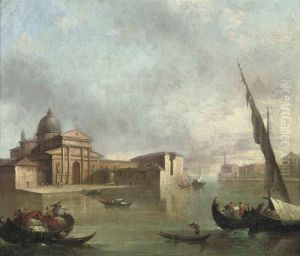 The Bacino Di San Marco, Venice,
 Looking East, With The Zecca, Thelibreria, The Piazzetta Of Saint Mark 
And The Ducal Palace by (Giovanni Antonio Canal) Canaletto