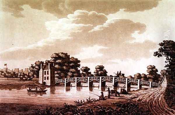 South East View of Datchet Bridge - view 1