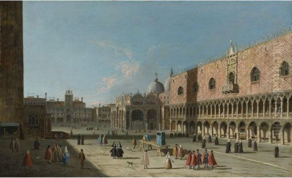 Venice, The Piazza San Marco From The Piazzetta - view 1