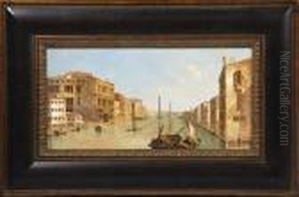 Grand Canal,
Venice,
Looking East - view 1