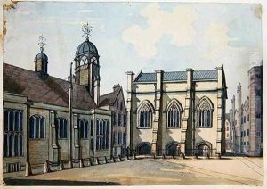 Lincolns Inn Hall and Chapel by Samuel Ireland