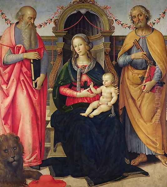 Virgin and Child between St Jerome and St Peter - view 1