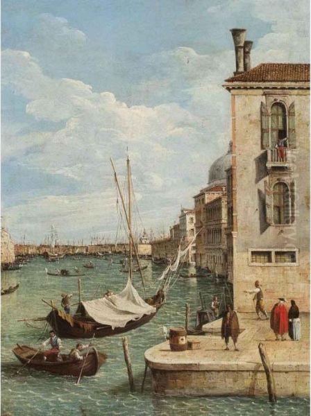 Veduta Da San Vio Con Lo Sfondo Della Riva Degli Schiavoni - view 1