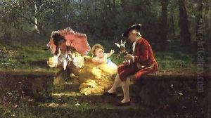 Family Group by Giuglielmo Innocenti