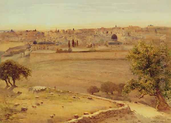 Jerusalem from the Mount of Olives - view 1