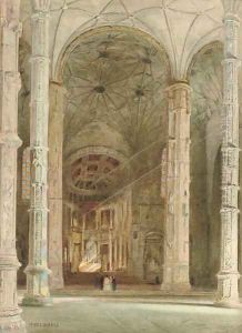Interior of Belem Cathedral, Lisbon