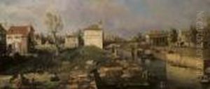 Porta Portello A Padova by (Giovanni Antonio Canal) Canaletto