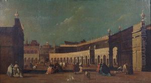 St. Marks Square, Venice by (Giovanni Antonio Canal) Canaletto