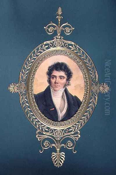 Portrait of a gentleman in a black coat with the Legion d Honneur on the lapel - view 1