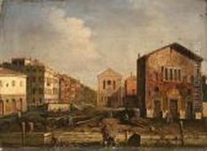 San Nicolo Di Castello by (Giovanni Antonio Canal) Canaletto