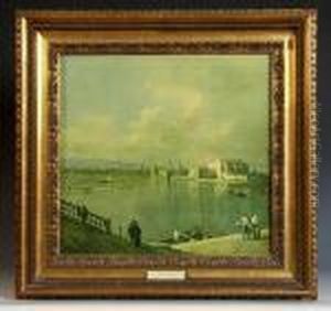 View Looking Towards Murano by (Giovanni Antonio Canal) Canaletto