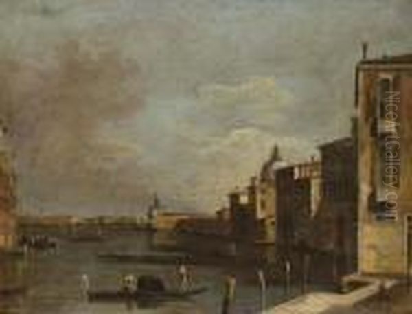 Le Grand Canal Vu Du Campo San Vio, Vers L'eglise De Lasalute - view 1