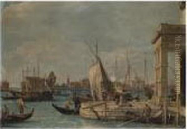 Venice, A View Of The Dogana - view 1