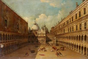 Il Corte Di Palazzo Ducali, Venezia