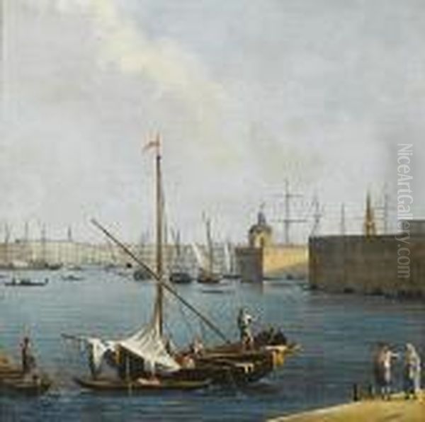 The Punta Della Dogana With The Giudecca Beyond - view 1