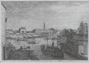 Ale Porte Del Dolo (b. 5) by (Giovanni Antonio Canal) Canaletto