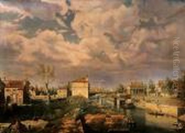 Veduta Del Portello A Padova - view 1