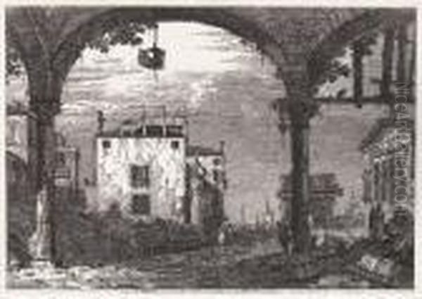 The Portico With The Lantern - view 1