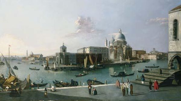 Looking South From The Molo With A View Of Santa Maria Della Salute - view 1