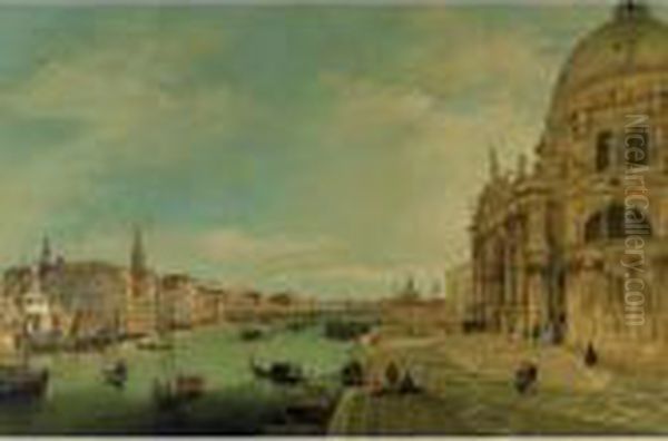 View Of The Grand Canal With Santa Maria Della Salute - view 1