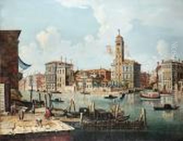 The Entrance To The Cannaregio With San Geremia And Its Campanile - view 1