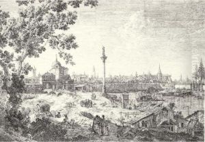 An Imaginary View Of Padua (bromberg 11) by (Giovanni Antonio Canal) Canaletto