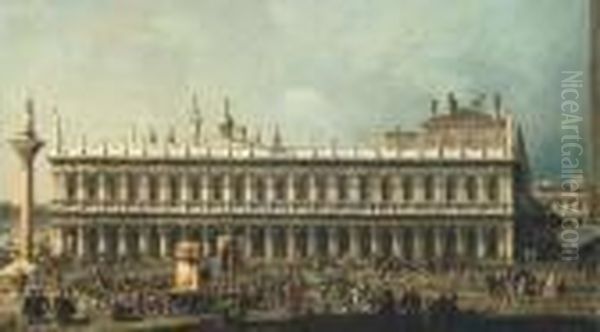Venice: The Piazzetta Looking West - view 1
