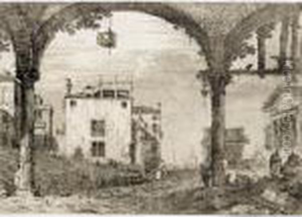 Il Portico Con Lanterna. - view 1