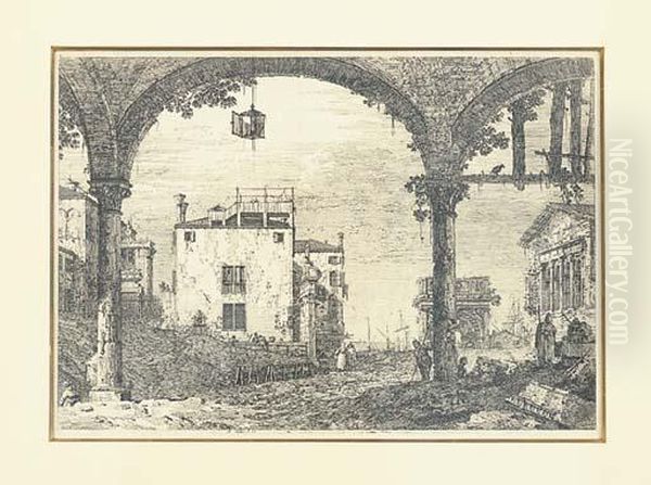 The Portico With The Lantern (b. 10) - view 1