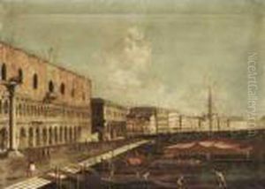Venice, A View Of The Bacino Di San Marco