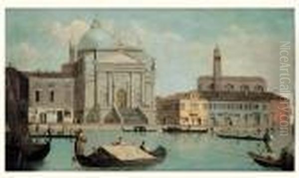 Vue De Venise Avec L'eglise Du Redempteur - view 1