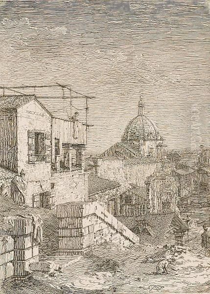 The House With The Inscription (left Half Of Individial Plate) (bromberg 13) - view 1