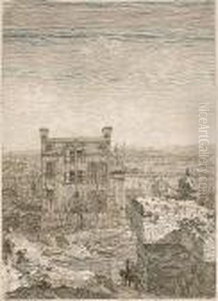 The House With The Peristyle (right Half Of Individual Plate) (bromberg 14) - view 1