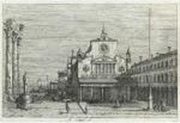Imaginary View Of S. Giacomo Di Rialto (de Vesme 27; Bromberg 30) - view 1