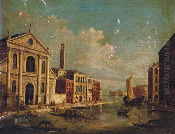 A Capriccio Of A Venetian Canal - view 1