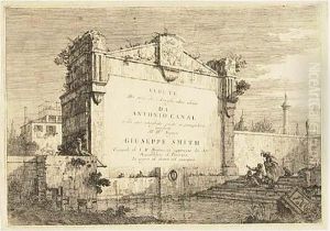 Vedute Altre Prese Da I Luoghi (title Plate). by (Giovanni Antonio Canal) Canaletto