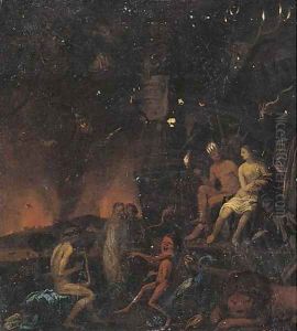 Orpheus in the Underworld by David Ryckaert III