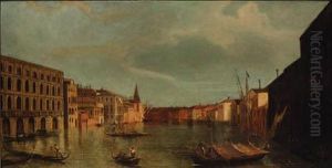 The Grand Canal, Venice, From The Ca' Foscari