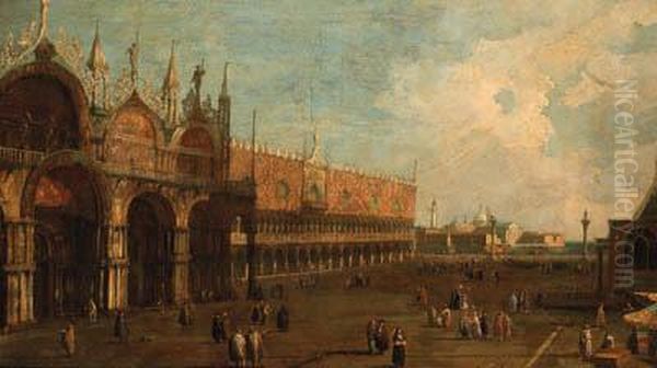 The Doge's Palace, Venice, Looking Towards The Piazzetta - view 1