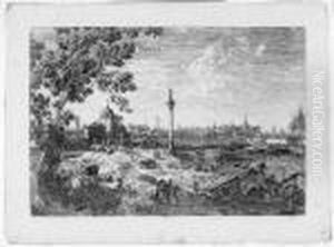 Imaginary View Of Padua by (Giovanni Antonio Canal) Canaletto