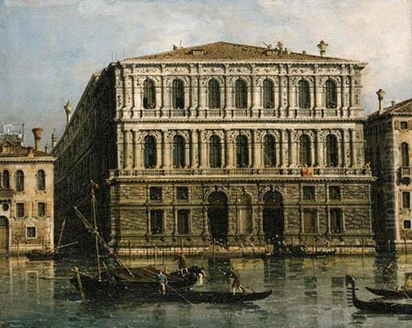 The Palazzo Pesaro From The Grand Canal, Venice - view 1