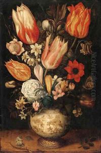 Still life by Ambrosius Bosschaert I