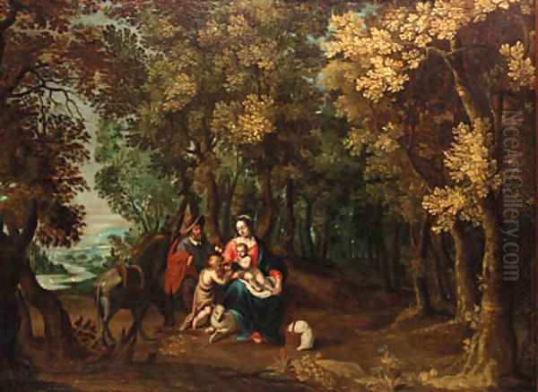 The Rest on the Flight into Egypt - view 1