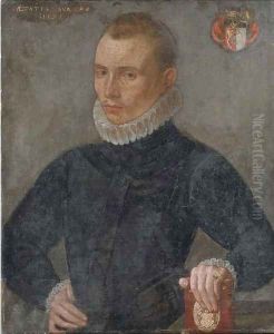 Portrait of a gentleman by Pieter Jansz. Pourbus I